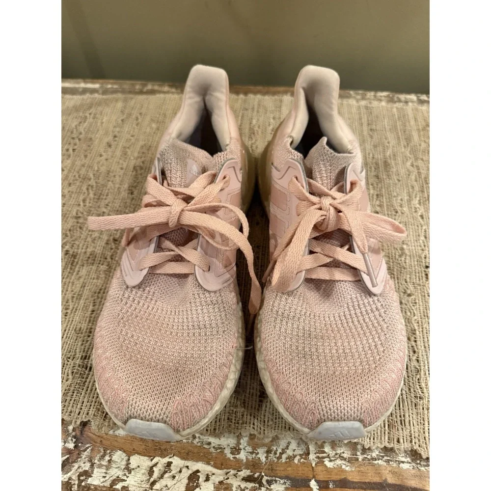 Adidas Womens UltraBoost 20 Vapour Pink Running Athletic Shoes 7.5 FV8358